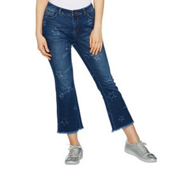 Peace Love World Denim - Peace Love World Starts Distressed Jeans
